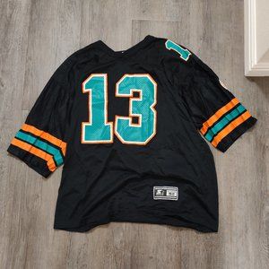 NFL Miami Dolphins Dan Marino Black Jersey XL